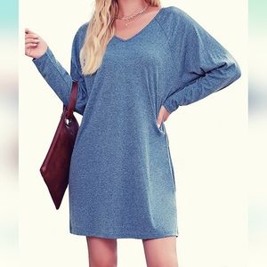 NwT Weaczzy Long Sleeve T Shirt Dress Size XL